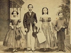 Anna, Fred, Louisa, and Henry