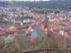 View of Wertheim from castle