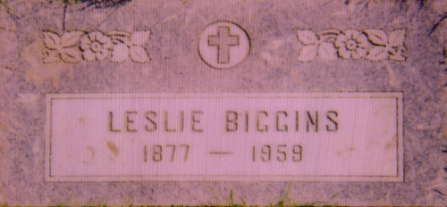 Leslie Biggins 1877-1959