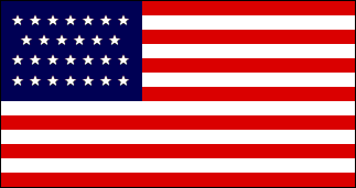 27-Star US Flag 1845-1846
