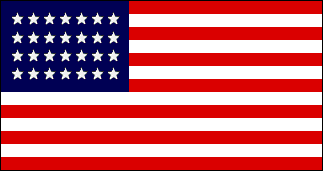 28-Star US Flag 1846-1847