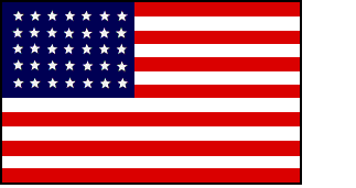 US Flag 1863-65