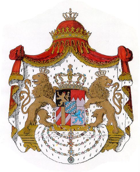 Arms of the Kingdom of Bavaria, 1835