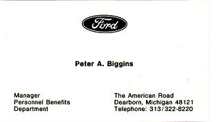 Ford card