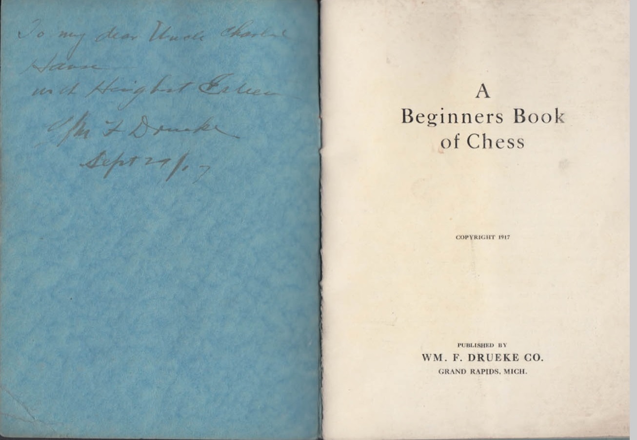 Drueke Chess Book