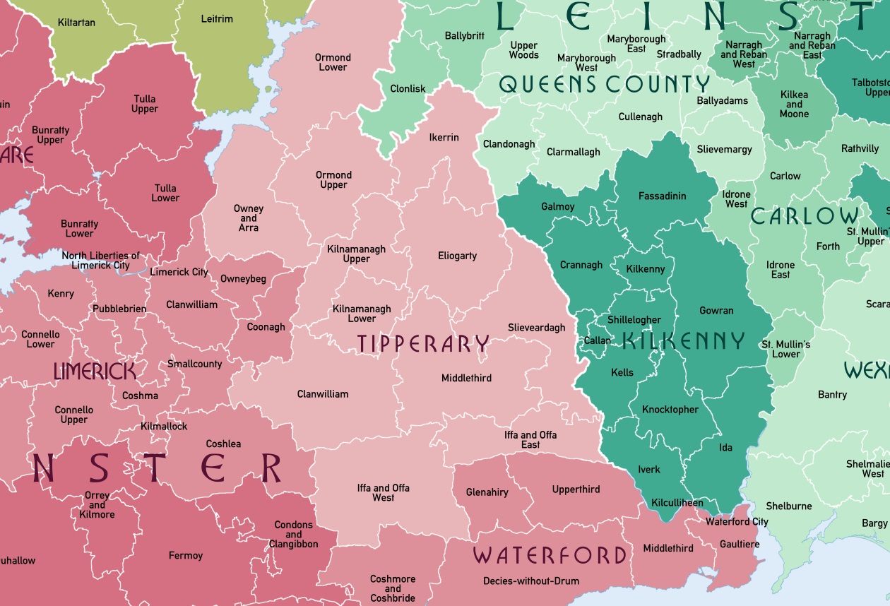 Leinster Map