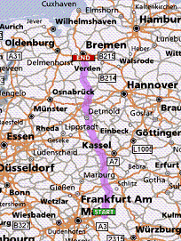 Kassel to Bremen