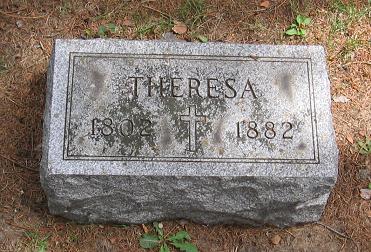 Theresa Berles tombstone